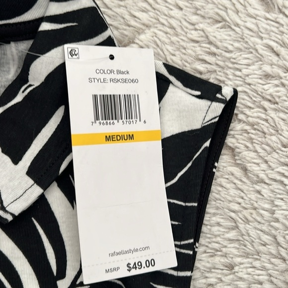 NWT Rafaella Sleeveless Polo Size Medium - Picture 3 of 4